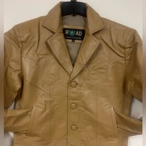 Western Style Men’s Leather Jacket - Road Collection- New